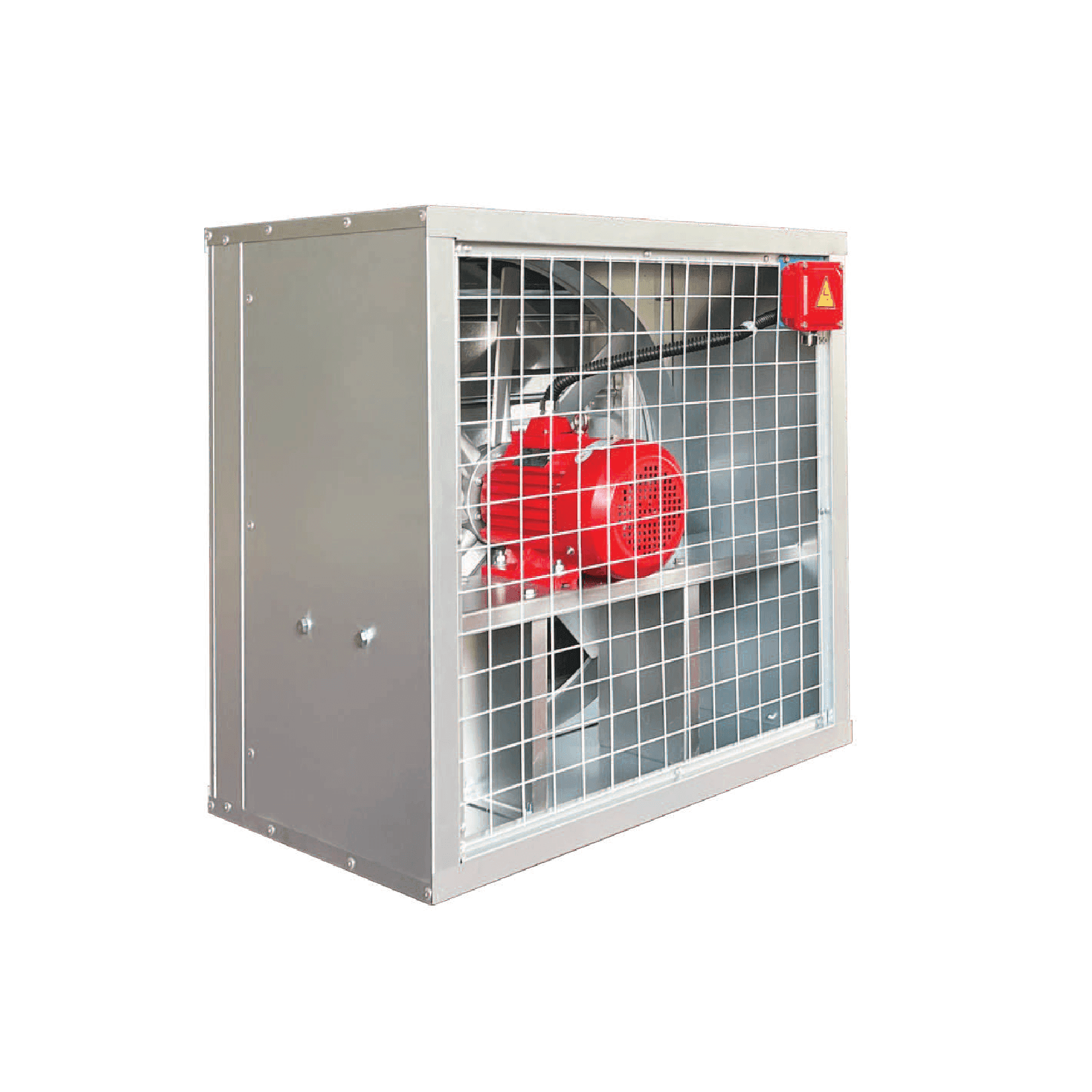Quạt Vuông Gắn Tường Động Cơ Chịu Nhiệt (KFA-QF Series)
