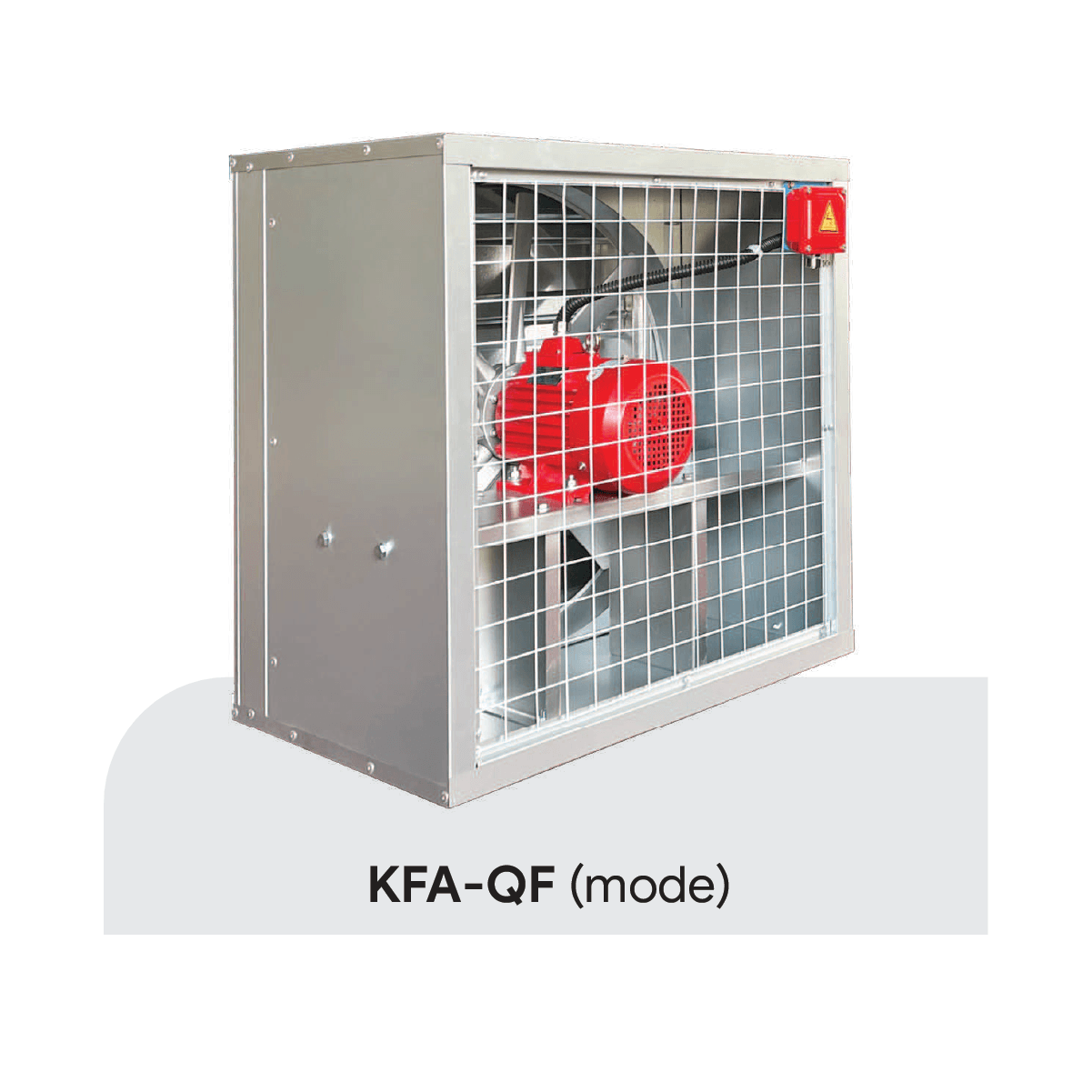 Quạt Vuông Gắn Tường Động Cơ Chịu Nhiệt