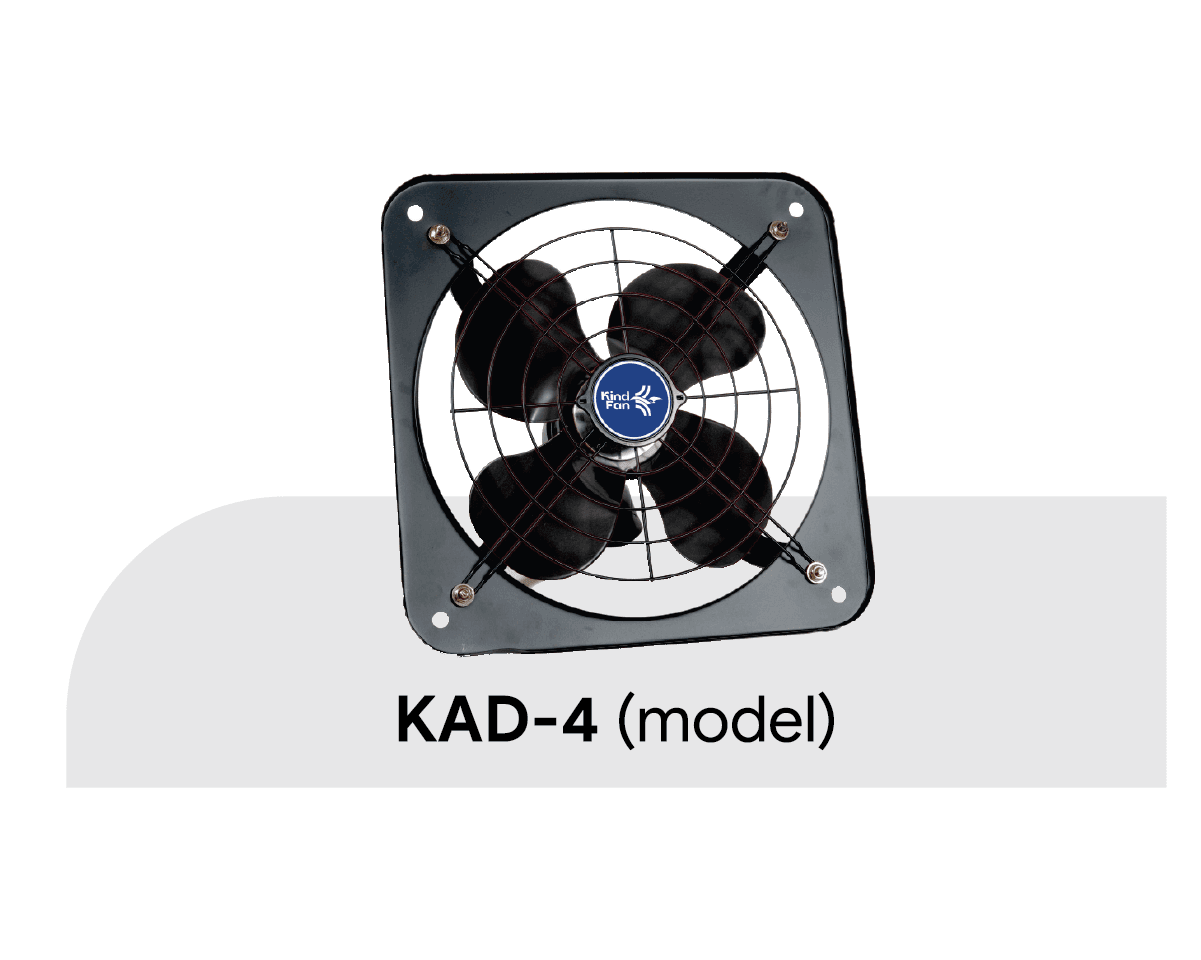 Quạt Thông Gió Vuông (KAD-4/KAD-4B)