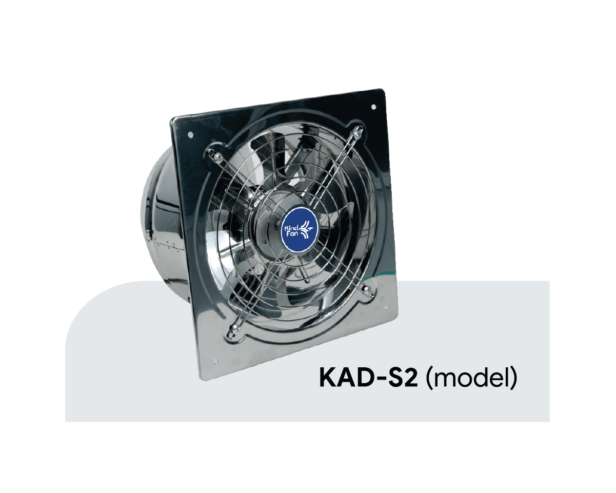 Quạt Vuông - Nối Ống (KAD-S/KAD-S2)