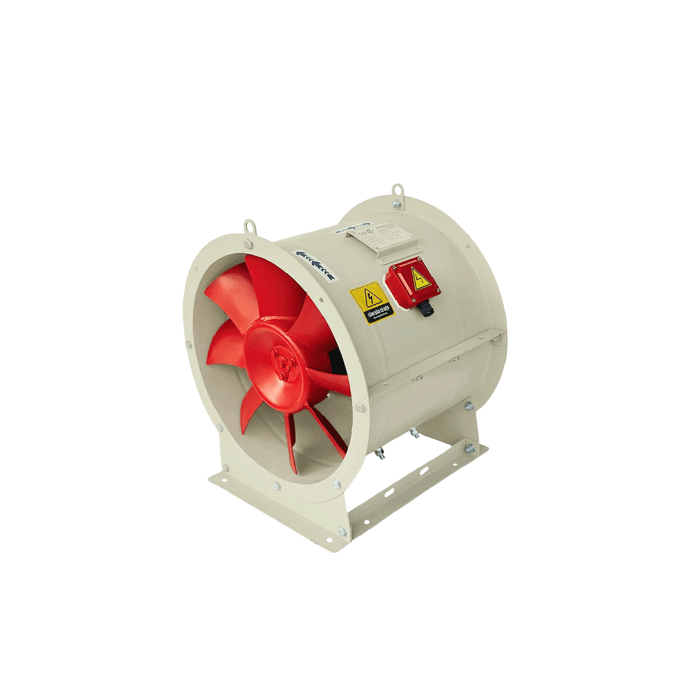 Quạt Hướng Trục Hút Khói Động Cơ Chịu Nhiệt (KFA-FF Series