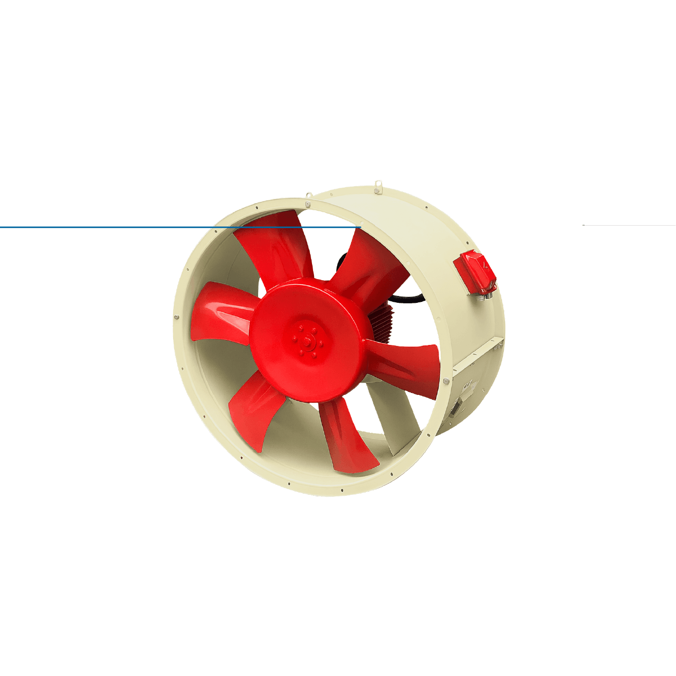 Quạt Hướng Trục Tròn Thông Gió Trực Tiếp (KFA-1D)